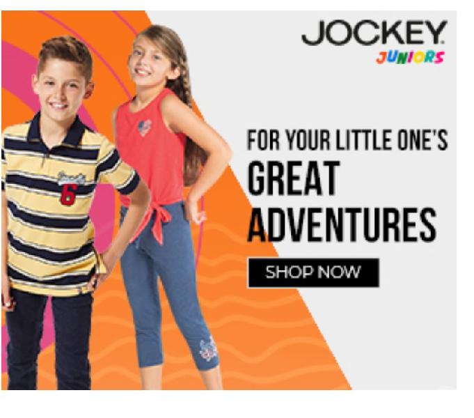 Jockey India is one of the most selling clothing brand