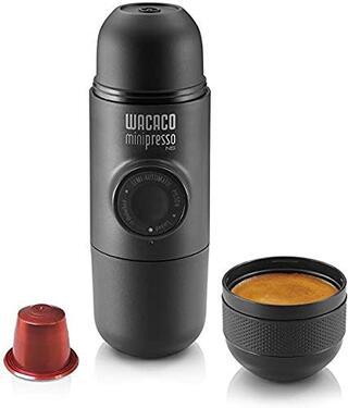 Nespresso Mini Espresso Compatible with Brand CapsulesBlack