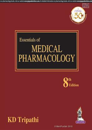 Buy Essentials Medical Pharmacology by K Tripathi - College