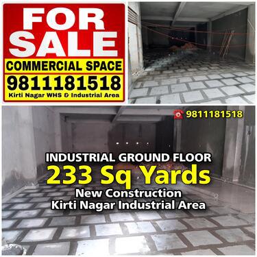 Industrial Space for Sale Kirti Nagar Industrial Area