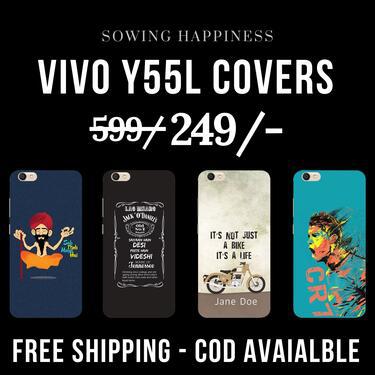 FREE Shipping COD Avail VIVO Y55L Covers Sowing Happin
