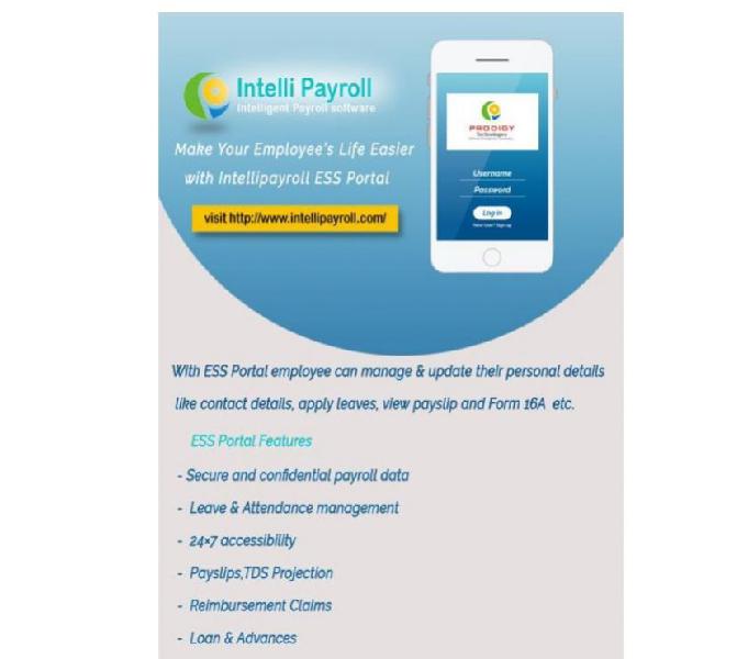 Employee Self Service Portal-Intellipayroll Software