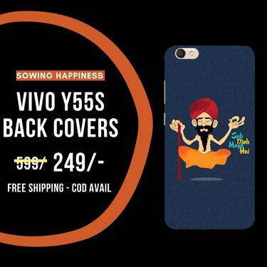 FREE Shipping Buy VIVO Y55S Covers Sowing Happiness