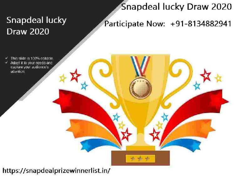 Snapdeal winner list 2020 | Snapdeal lucky Draw 2020 Call