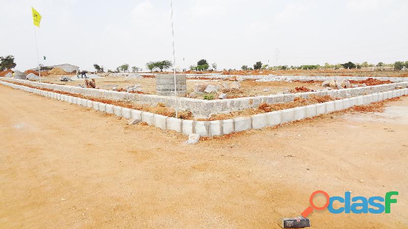 Corner plot for sale in Kothur municipality