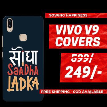 FREE Shipping Buy VIVO V9 Covers Sowing Happiness