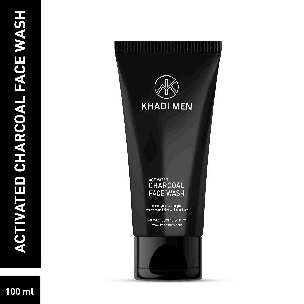 Khadi Men Charcoal Face Wash