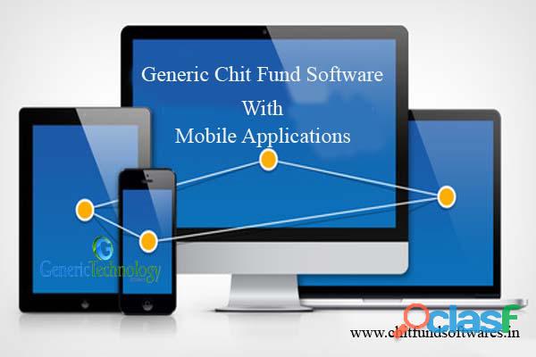 Generic Chit Fund Software With Mobile Application Support
