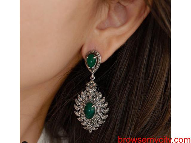 One-Stop Destination to Buy Pure Silver Earrings Online -