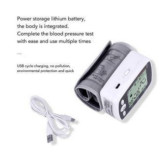 USB Rechargeable Automatic Digital Wrist Blood Pressure