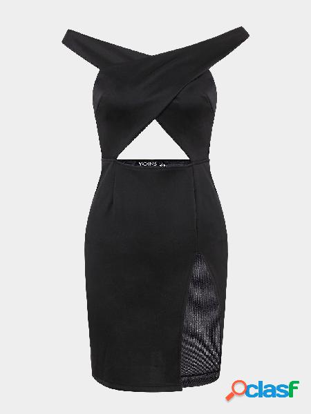 Cross Front Bodycon Dress