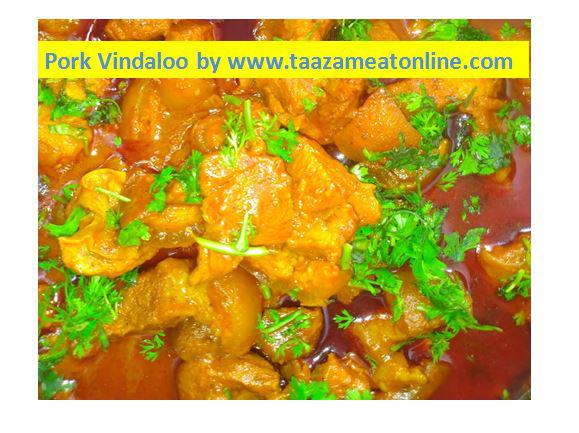 Goan Pork vindaloo curry ready to eat by taazameatonline
