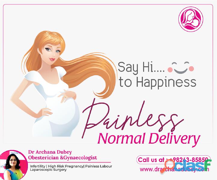 PAINLESS NORMAL DELIVERY DR ARCHANA DUBEY ( INDORE )