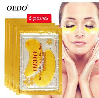 10pcs=5pack Anti-Aging Gold Crystal Collagen Eye Patches