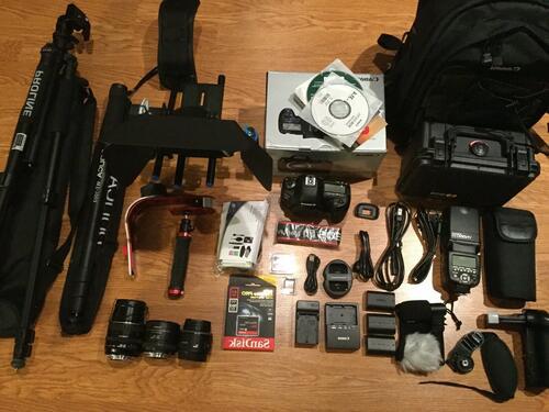 Canon EOS 5D Mark IV DSLR Camera with EF 24105mm f4L