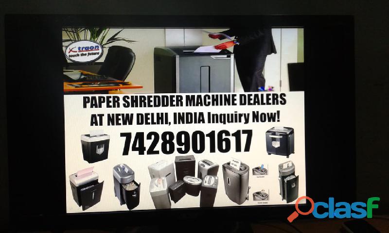 Paper Shredder Machine Dealer in Delhi