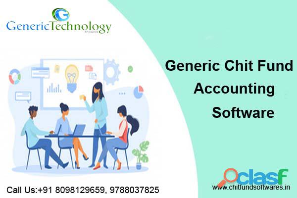 Generic Chit Fund Accounting Software
