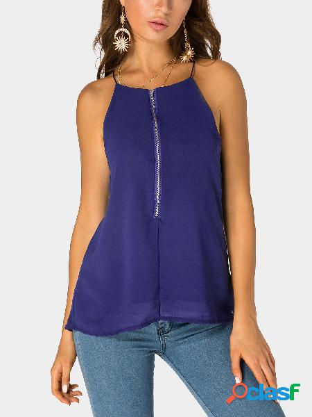 Royal V-neck Two Layers at Front Cami