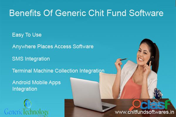 Benefits of Generic Chit Fund Software