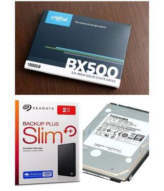 Offer New SSD and Harddisks Offer