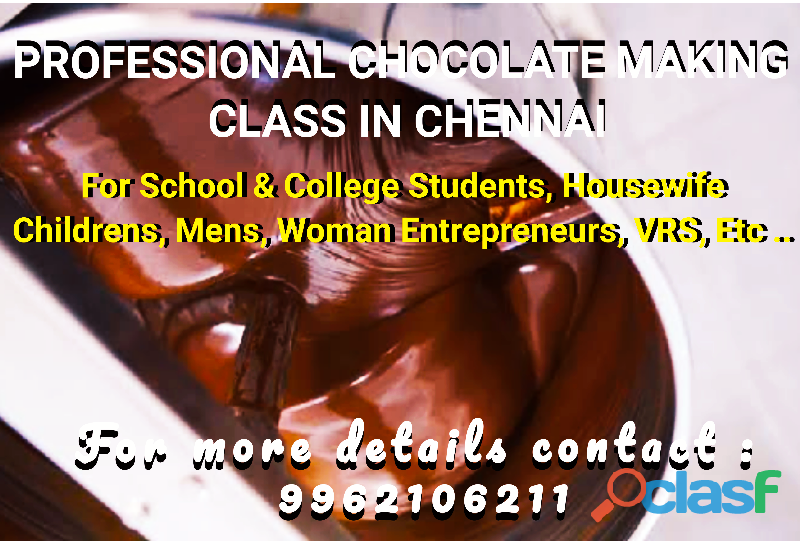 Chocolate making class in chennai