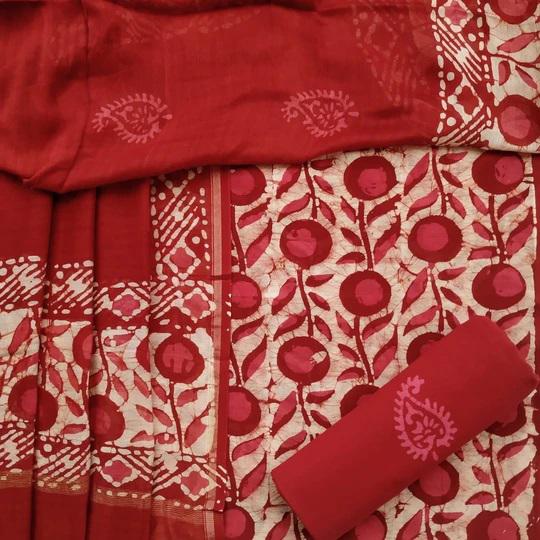 Buy Unstitched Salwar Suit fabric Online at Myrastore