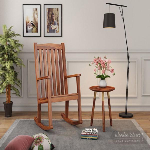 Rocking Chair Design Online at Wooden Street