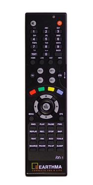 Buy Earthma Universal Remote iON1 Black for any TV STBDTH