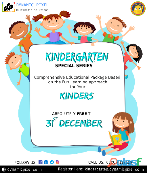 E learning Kindergarten Online in Ghaziabad