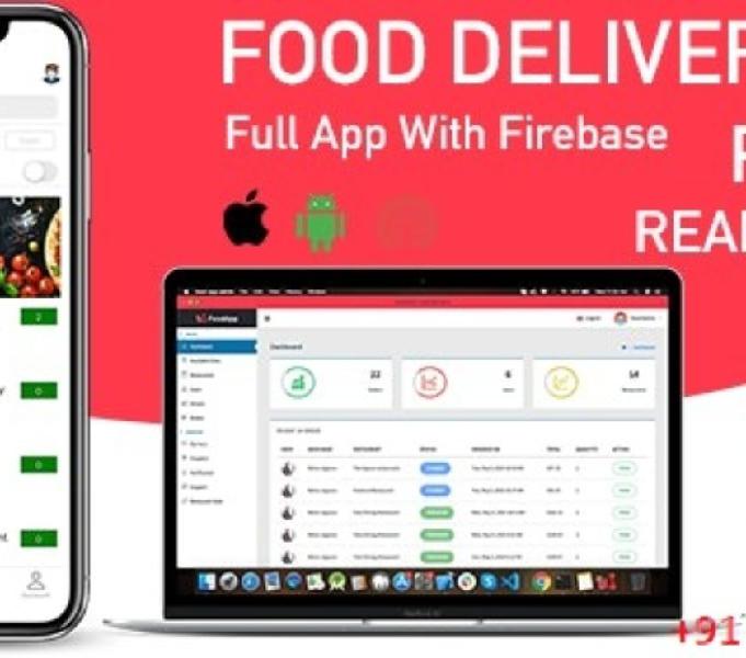 Food Delivery App just in 8k