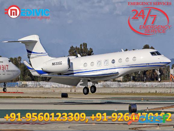 Hire Top Grade Air Ambulance in Ranchi with ICU Facility