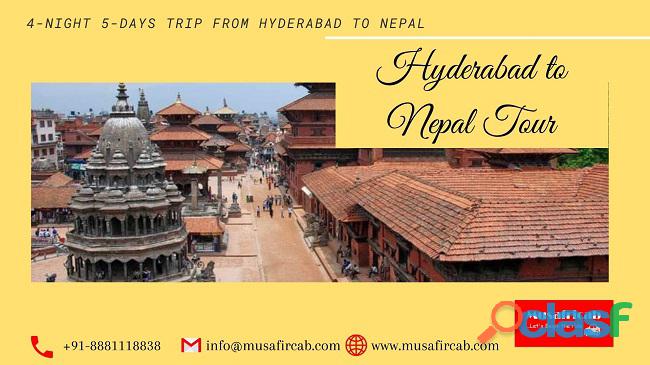 Hyderabad to Nepal Tour Package, Nepal Tour from Hyderabad