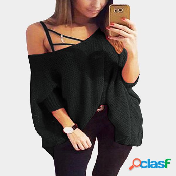Casual One Shoulder Loose Mini Dress In Dark Grey