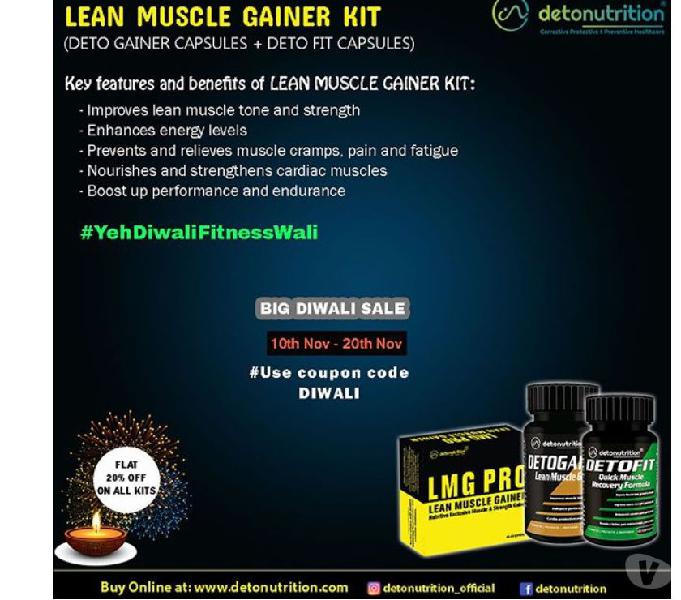 Lean Muscle Gainer Kit - Detonutrition