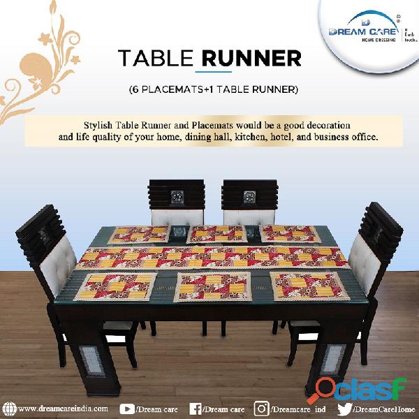 Table Runners: Buy Table Runners 100% PVC material