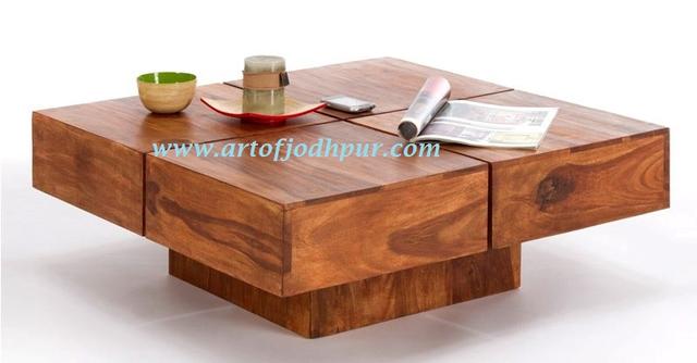 Furniture online sheesham wood modern center tables