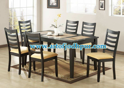 Furniture online solid wood dining table sets