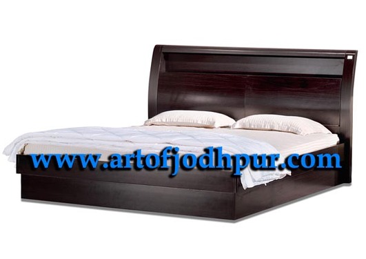 Jodhpur handicrafts acacia wood storage double beds