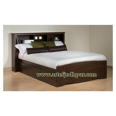 Jodhpur handicrafts exporters double bed with storage