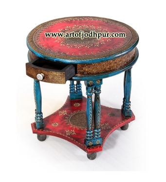 Painted bed side tables end tables
