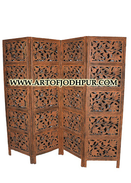 ROYAL RAJASTHAN WOODEN PARTITION SCREEN