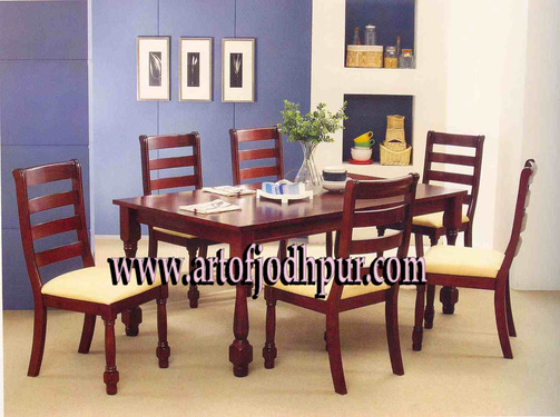 Rajasthan handicrafts sheesham wood dining sets