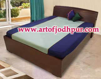 Storage double beds jodhpur handicrafts manufactures