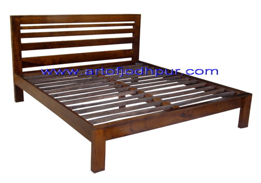 hand crafted double bed furniture online