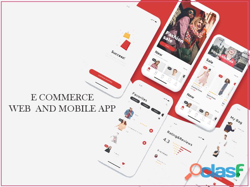 E commerce Web and Mobile App
