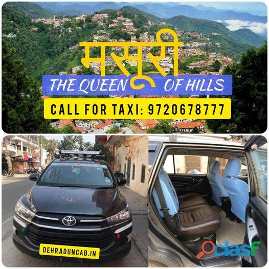 Taxi Service from Dehradun to Mussoorie, Dehradun to