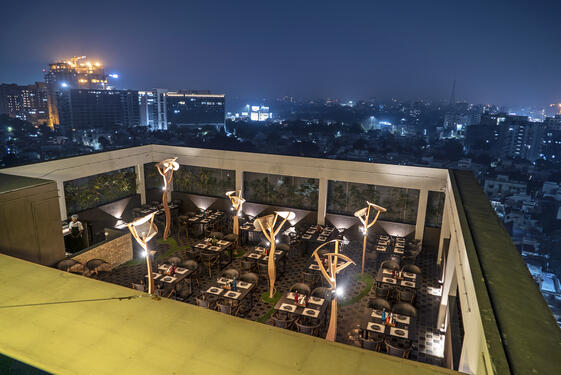 Open air cafe and restro cafe in Ahmedabad