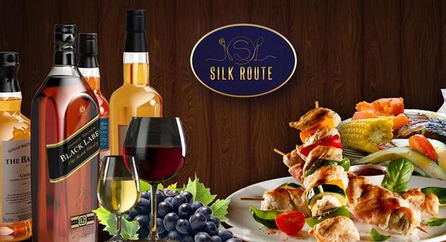 Enjoy 20% off on your total food and liquor bill@silk route.