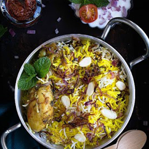 Authentic Biryani now available for Party Orders Online