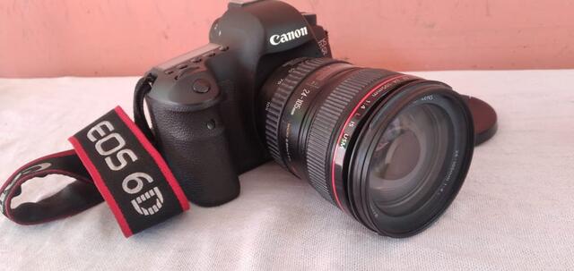 Canon 6D with accessories